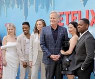 Cast members at the Los Angeles Special Screening of the series (image via Getty)